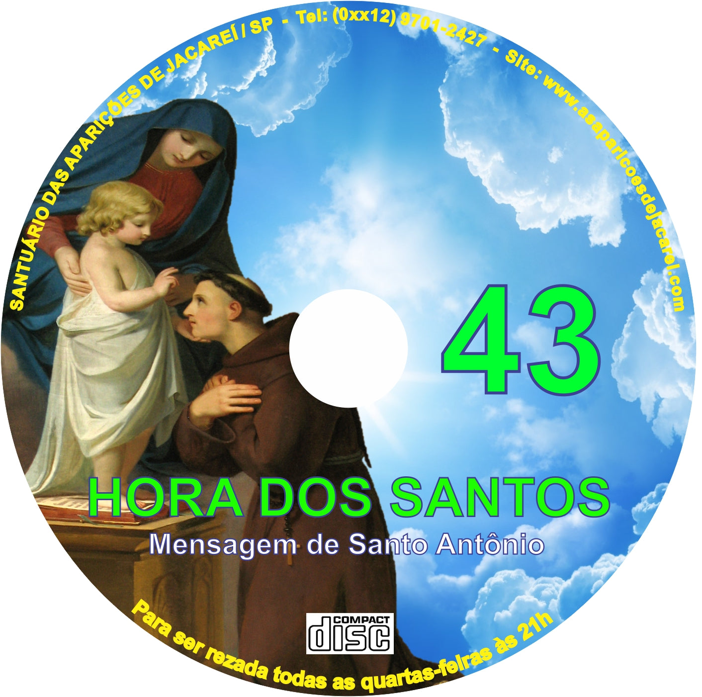 CD Hora dos Santos 43 CD Hora dos Santos 43